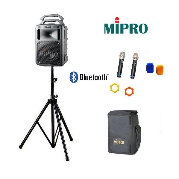 【六絃樂器】全新 Mipro MA-708 雙頻道無線擴音機組 / 升級版 MA-709