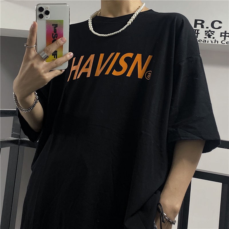 价格从 414 96 秋衣女外穿打底衫女長袖寬松學生秋裝新款韓版潮字母t Best Price Products