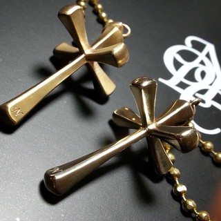 NOELC 3D Cross 霧銅/亮銅 設計款項鍊