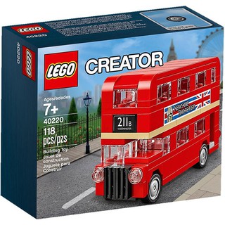 <全新> LEGO Creator 紅色迷你 倫敦雙層巴士 Mini London Bus 40220 <全新>