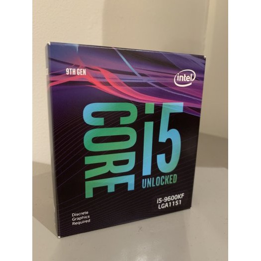 intel i5 9600kf(無風扇)