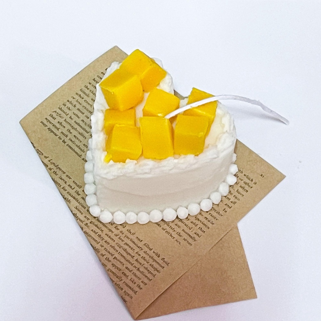 𝐓𝐓𝐚𝐥𝐠𝐢 🍓｜芒果蛋糕 愛心擠花蛋糕 造型香氛蠟燭