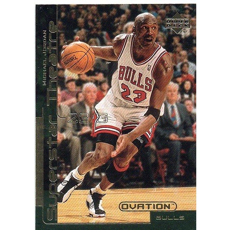 NBA 球員卡 Michael Jordan 1999-00 Ovation Superstar Theatre
