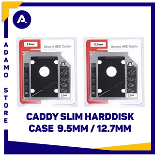 Caddy 硬碟盒超薄 9.5mm 12.7mm Sata DVD 插槽 2.5 HDD SSD