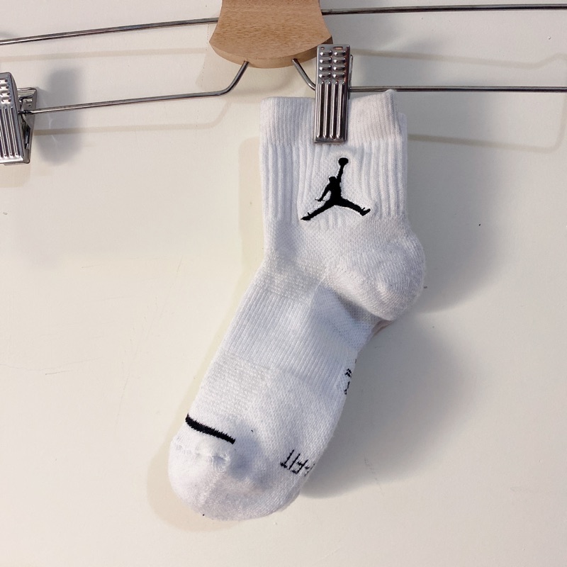 『 展示品』Nike 白色Jordan 長襪 過踝襪毛巾布底