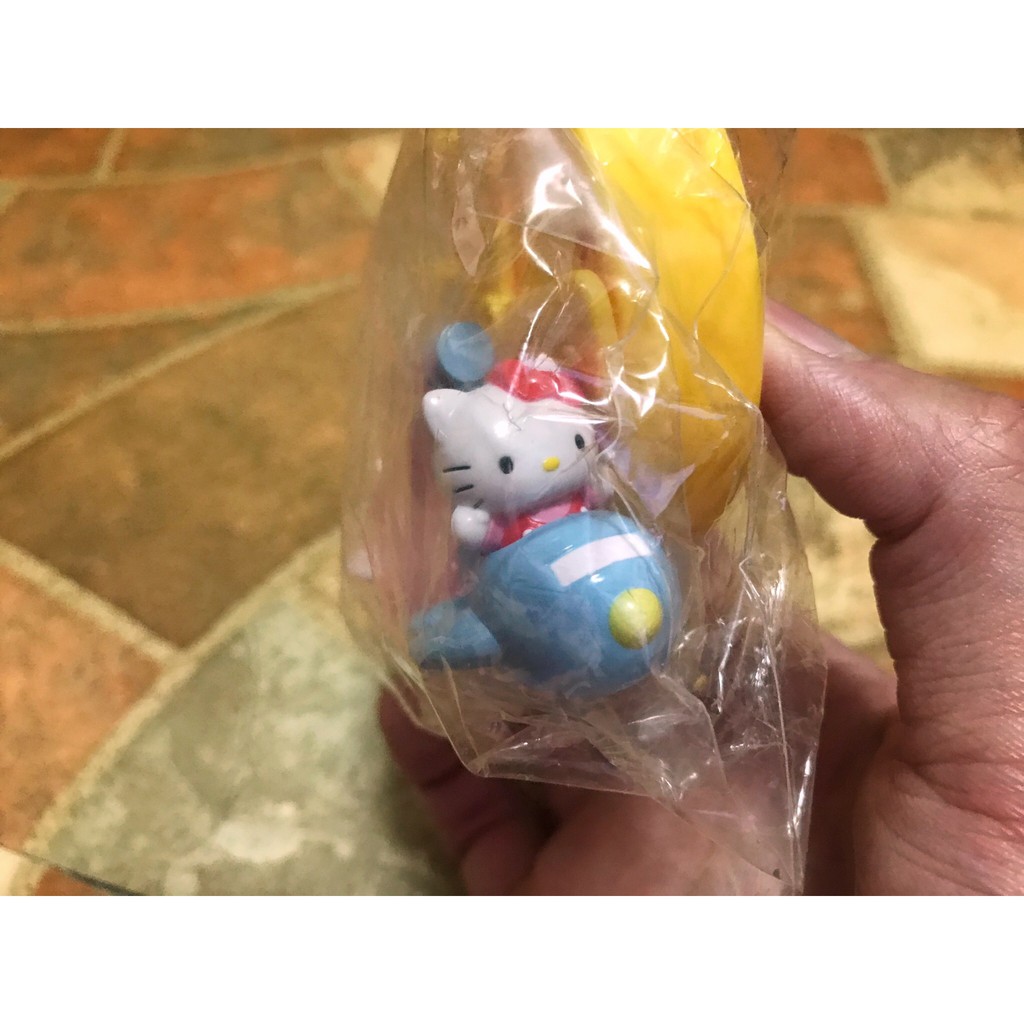 Sanrio 三麗鷗 Hello Kitty HelloKitty 凱蒂貓 發條 飛機 玩具公仔模型轉蛋扭蛋食玩盒玩場景