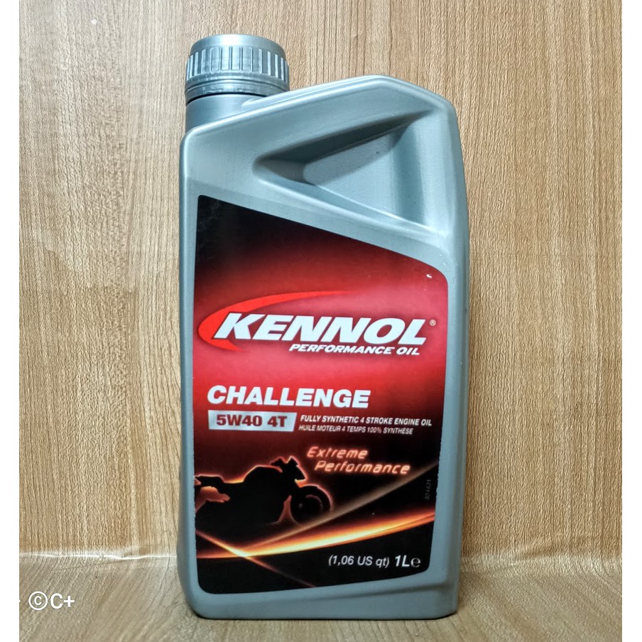 (C+西加小站)KENNOL CHALLENGE 4T 5W40 5W-40 酯類 全合成 機油 MA MA2