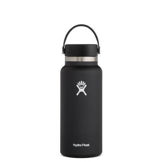 Hydro Flask 32oz寬口真空保溫鋼瓶/ 時尚黑 eslite誠品