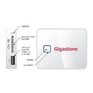 全新Gigastone 立達國際 SmartBox A2-25DE 無線分享行動碟-不附卡