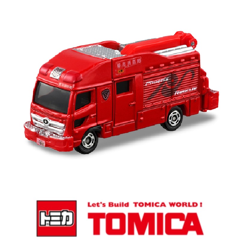 Tomica No. 32 多美 小汽車 堺市消防局 特別高度救助工作車 消防車 2022年 新車貼