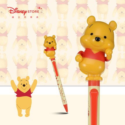 (現貨在台)[Disney] 上海迪士尼 經典卡通 小熊維尼 動物方城市 尼克 會跳舞 圓珠筆 學習用品
