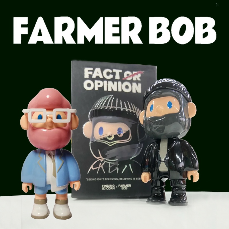 [現貨]FARMER BOB 4代 謊言與真相系列盒玩 拆盒未拆袋確認款 掌機玩家 發燒友 獨角獸