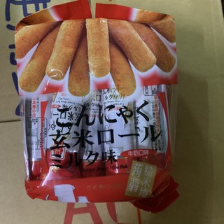 北田蒟蒻糙米餅 牛奶口味 160克 袋裝 台灣製