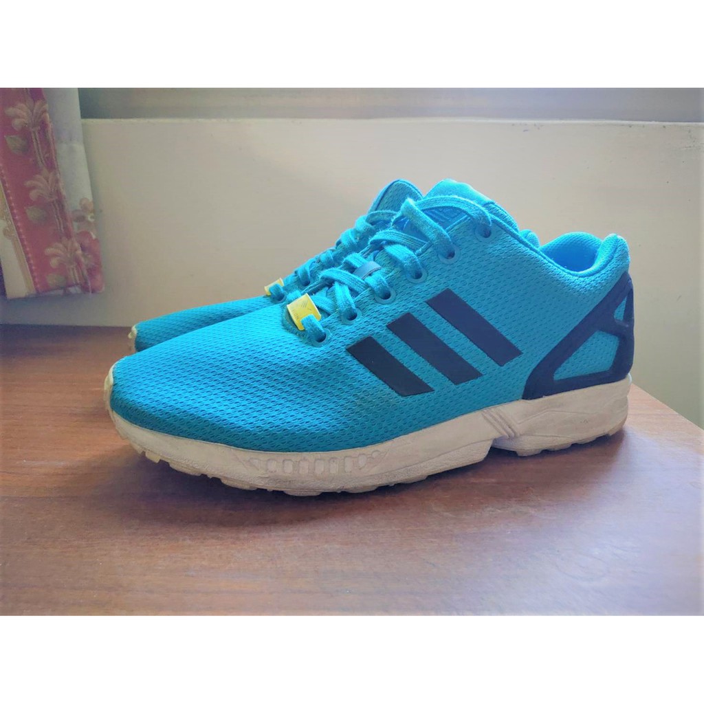 Adidas ZX Flux 天空藍 US8 26CM