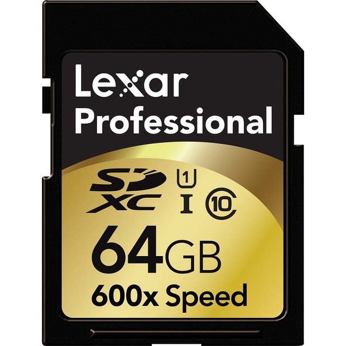 Lexar 64GB SDXC 600x UHS-I 90MB/s Class 10 記憶卡 64G