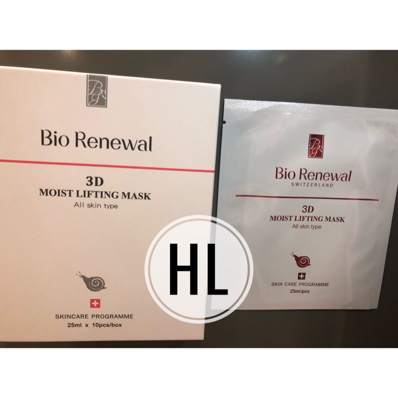 Bio renewal 3D蝸牛面膜  單片  特價