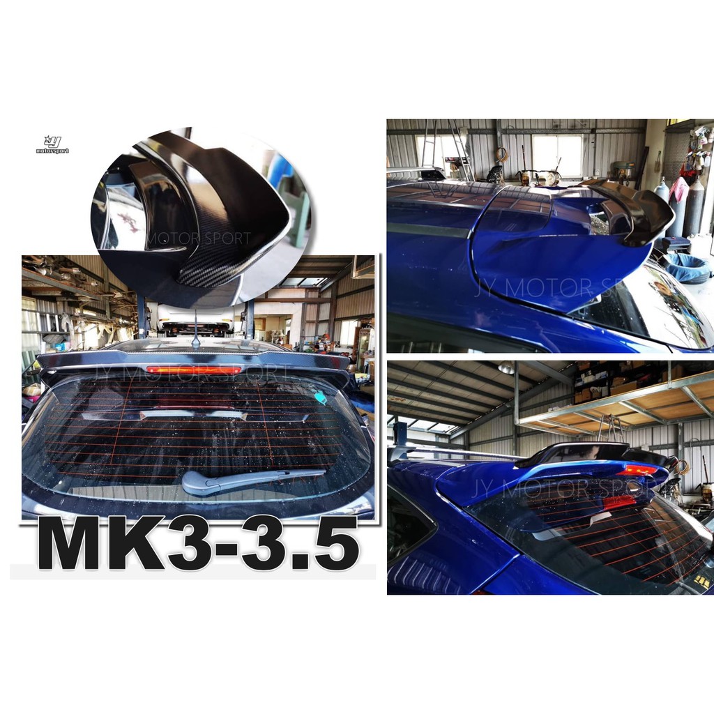 小傑車燈精品--全新 FORD MK3 MK3.5 頂級運動尾翼 ST尾翼 專用 尾翼 鴨尾 ABS