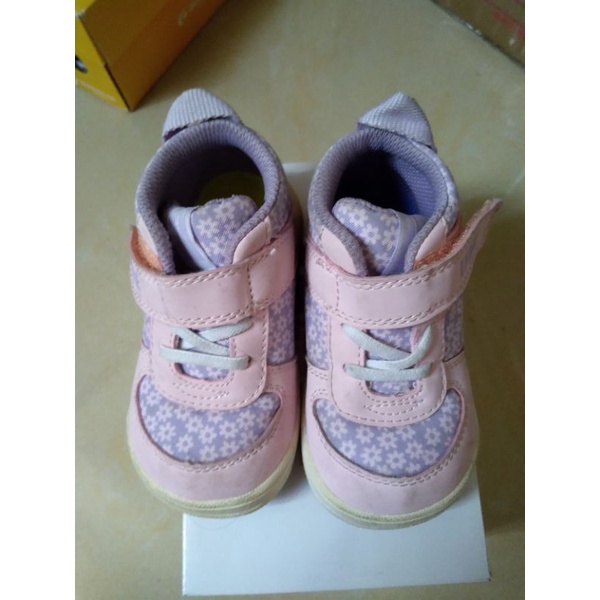 IFME 紫色小花鞋14.5cm