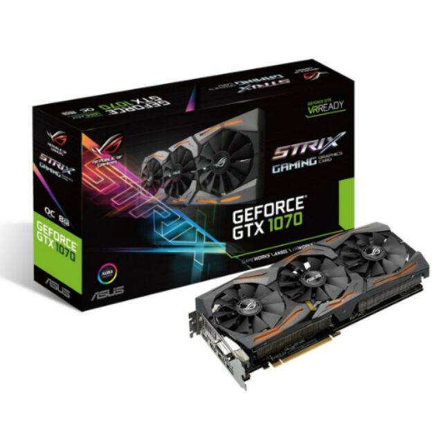 ASUS 華碩 ROG STRIX GTX 1070 8G GAMING