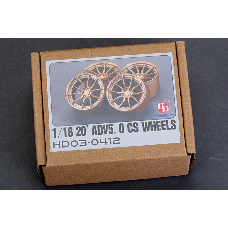 【傑作坊】Hobby Design HD03-0412 1/18 20吋改裝輪圈 ADV5.0 CS