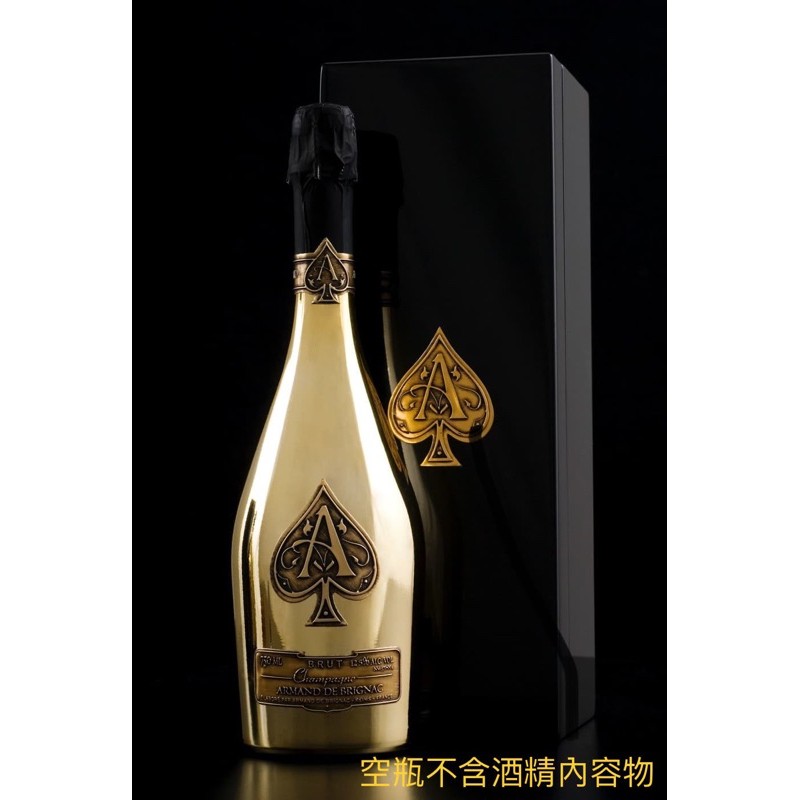 ARMAND DE BRIGNAC♠️Ace黑桃王牌金色香檳鋼琴烤漆禮盒