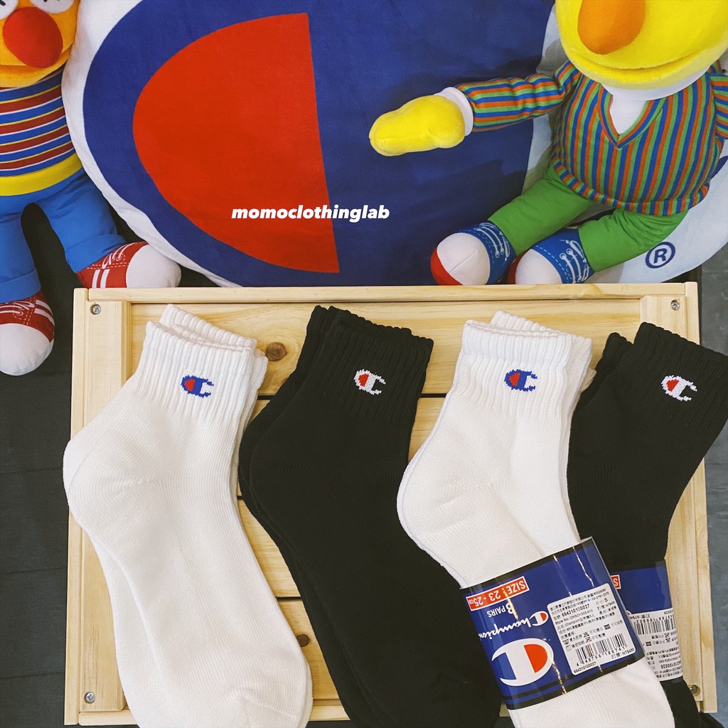 Champion Classic Logo Socks 經典中統襪