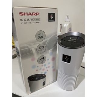 Sharp 淨離子群 清淨器 車載搭載適用 白色系 IG-JC15-W