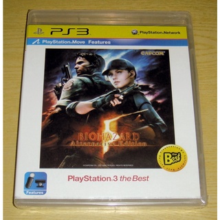 PS3 惡靈古堡5 AE版 the Best 日英文版 支援MOVE 全新