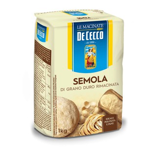 △義大利 DE CECCO SEMOLA 得科 杜蘭小麥粉 1kg Semolina flour 義大利麵、義大利麵
