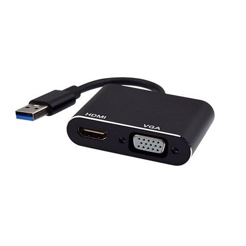 Songwin USB3-2HV USB3.0轉HDMI&amp;VGA線 -CB1951