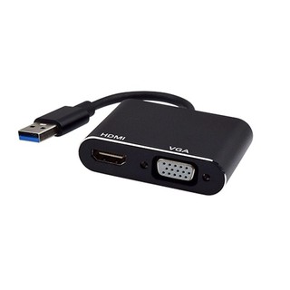 Songwin USB3-2HV USB3.0轉HDMI&VGA線 -CB1951