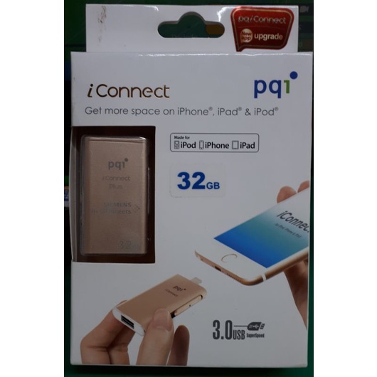 PQI iconnect_32G蘋果專用隨身碟/Apple備份