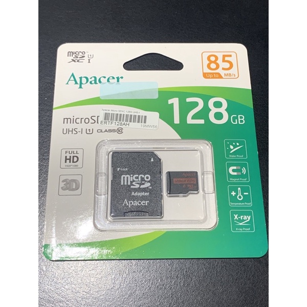 Apacer microSD 128G class 10 宇瞻 記憶卡