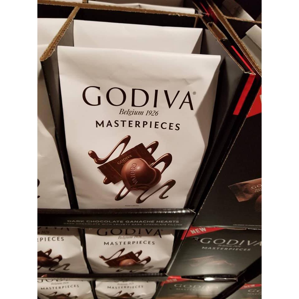 美國GODIVA黑巧克力415g/袋