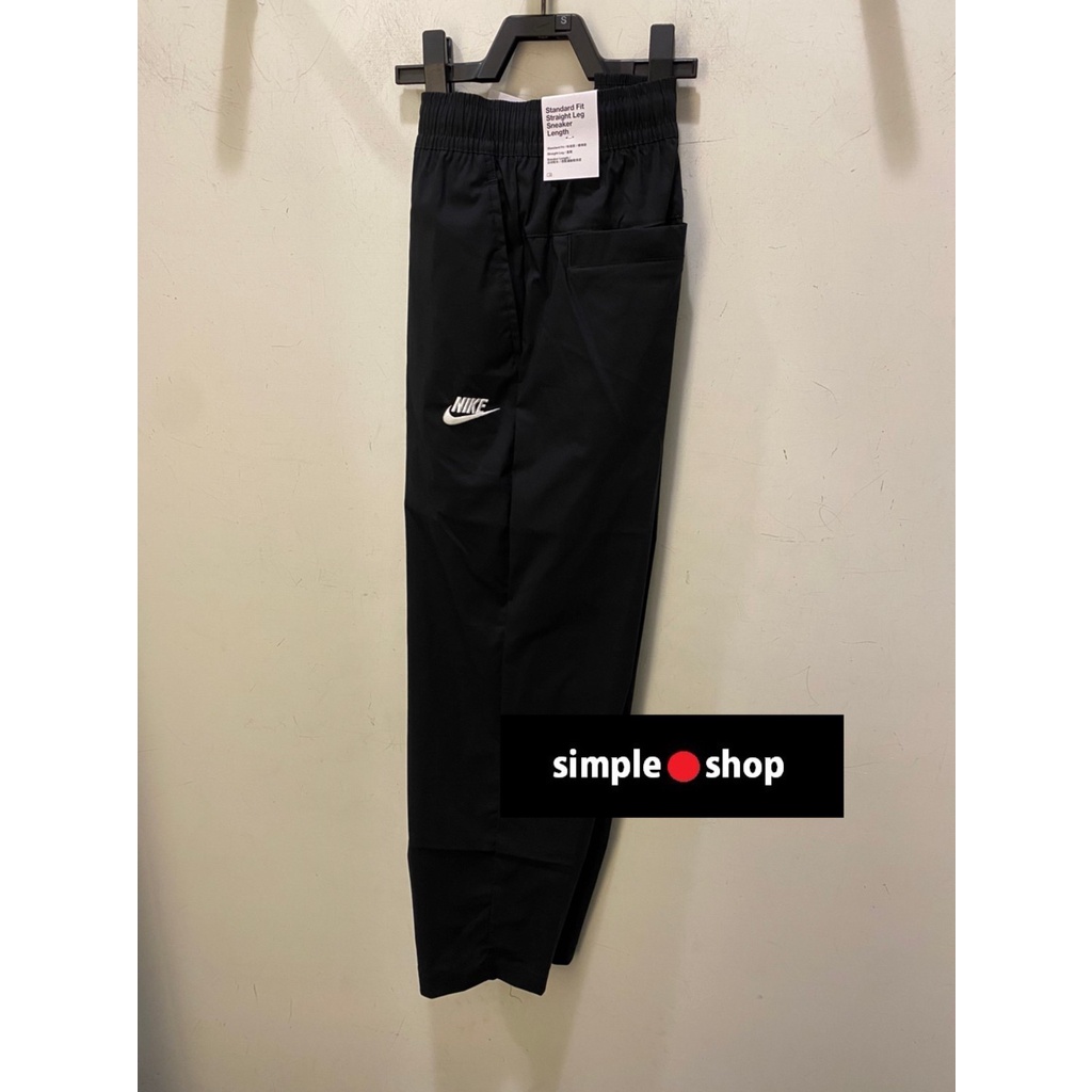 【Simple Shop】NIKE NSW 運動長褲 寬褲 工作褲 黑色 男款 DM6824-010