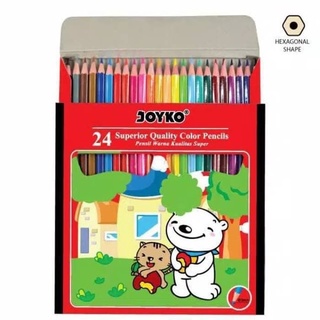 Jokyo 24色彩色鉛筆-24色鉛筆繪圖鉛筆