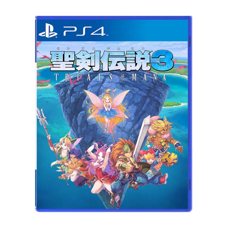 SONY PlayStation4 PS4 pro 遊戲片 聖劍傳說3 TRIALS of MANA 中文版