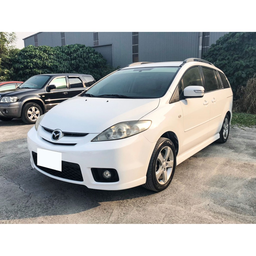誠售13 8萬 2006 馬自達mazda 馬五mazda5 白2 0 五門休旅車省油低稅金二手車代步車 蝦皮購物