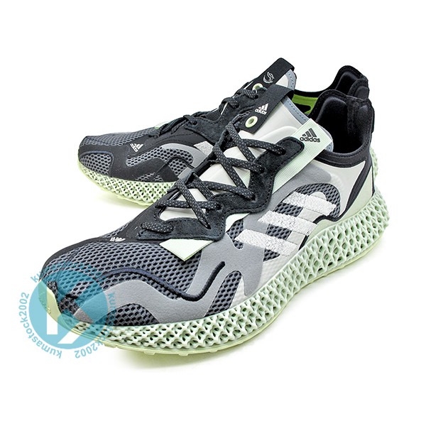 adidas CONSORTIUM RUNNER EVO 4D 灰黑白 高科技列印外底 EG6510