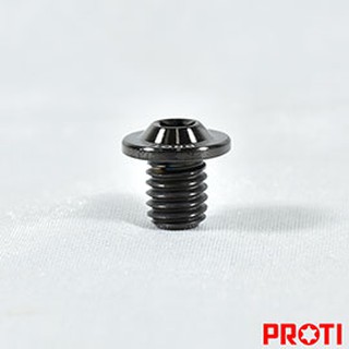 PROTI 鍛造鈦合金螺絲 M6L07-SGK01 適用:Arai/OGK/KYT/SOL 鏡片座螺絲