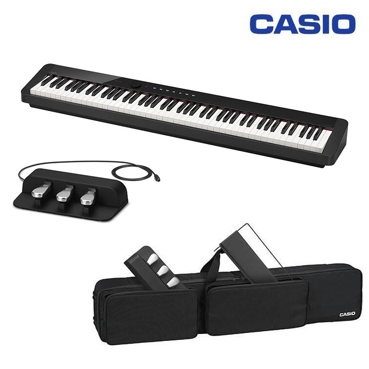 卡西歐 CASIO PX-S1000 88鍵 數位電鋼琴 電鋼琴 數位鋼琴 含原廠琴袋 黑色 PXS1000【蜂鳥樂器】