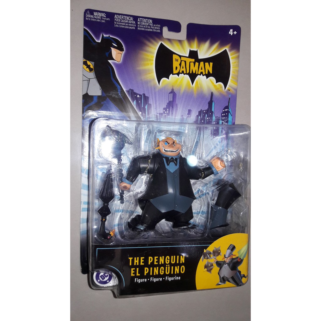 DC 蝙蝠俠人偶吊卡公仔企鵝先生 The Penguin Mattel 發行
