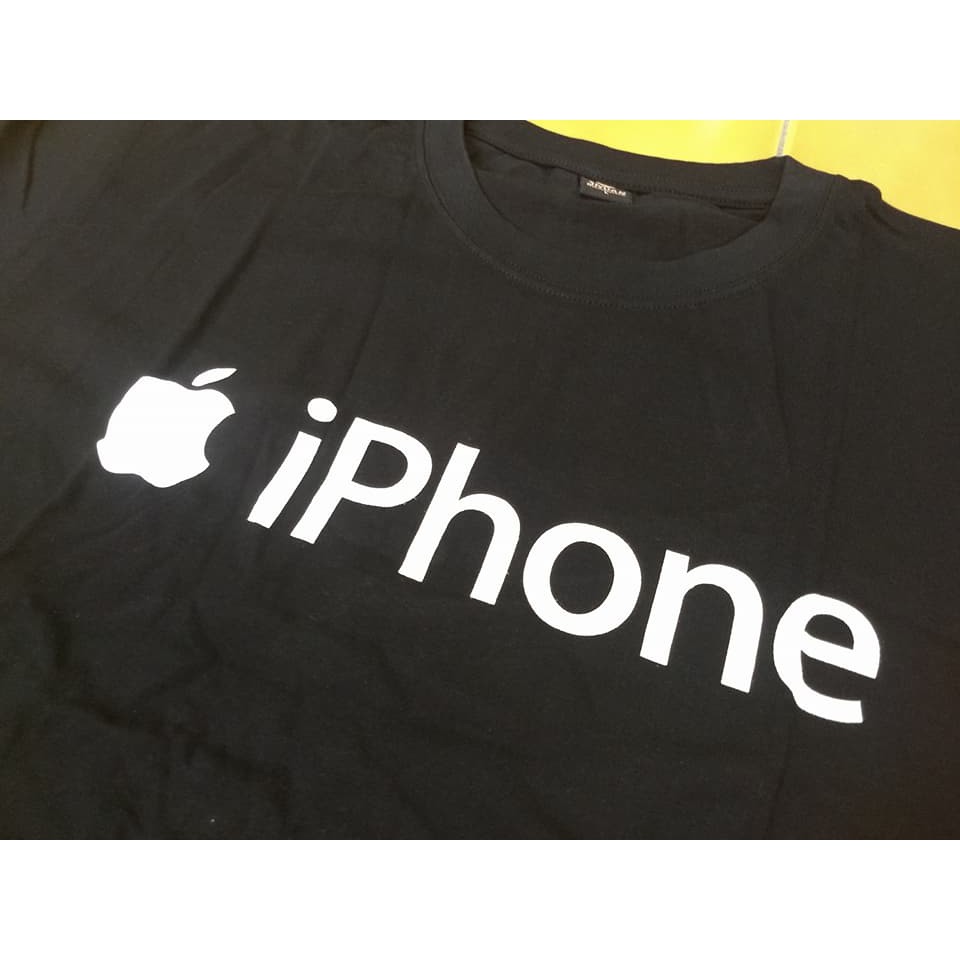 蘋果 APPLE iPhone 中華電信 T恤 黑色L號