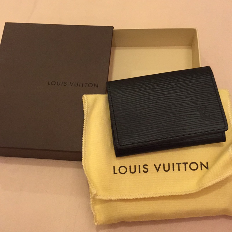 🎀全新 現貨🎀 LOUIS VUITTON LV翻蓋水波紋名片夾 真品/正品 M60652