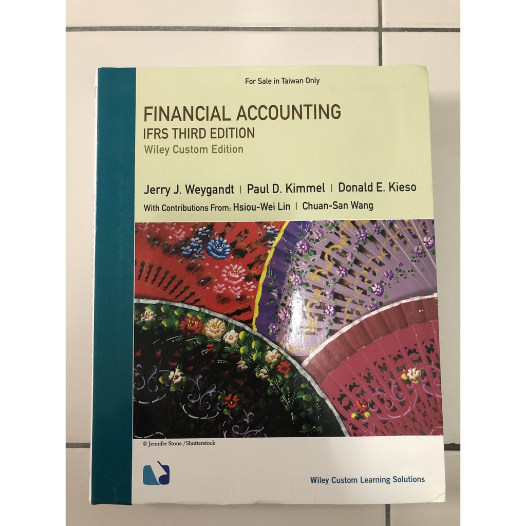 Financial Accounting IFRS THIRD EDITION WILY CUSTOM