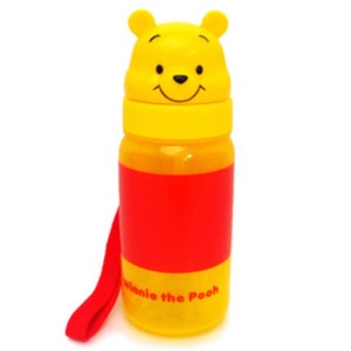 迪士尼 Disney 小熊維尼 Pooh 造型塑膠吸管水壺(PBS3STD/350ML)