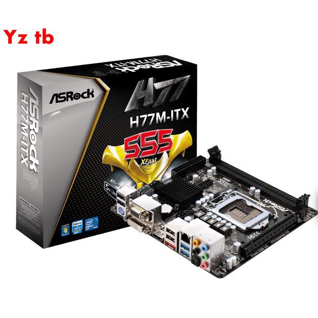 Asrock H77M-Itx 主板 1155 針 Mini 支持 I321203220I534703570Kcpu 處