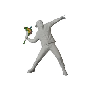 Banksy Flower bomber 2019 石膏版
