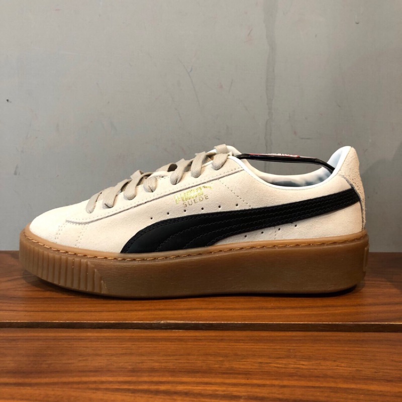 路人先生puma Suede Platform Core 焦糖厚底鞋puma厚底鞋363559 01