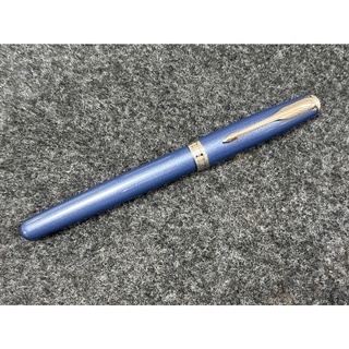 有現貨 PARKER 派克 SONNET 商籟系列 神秘藍黑白夾 鋼珠筆(P1930674)